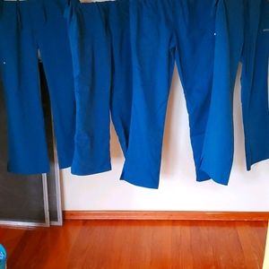 Large Grey's Anatomy scrub pants,  Bahamas